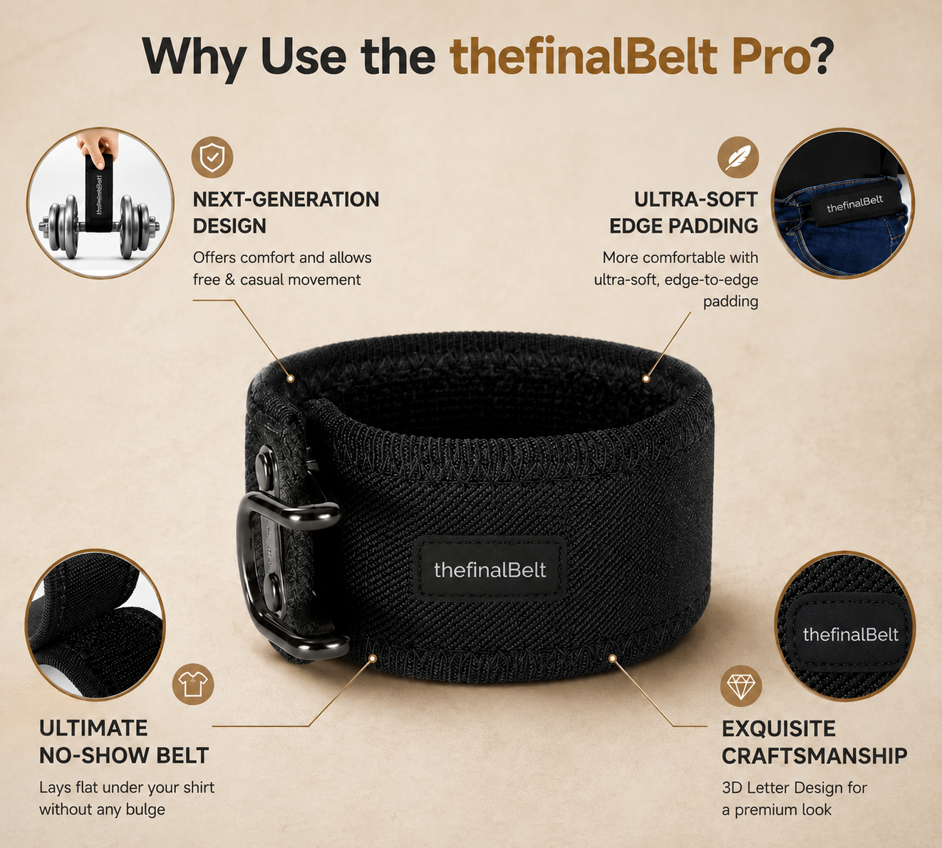 Buckle Free Final Belt-PU Leather (UniSex)